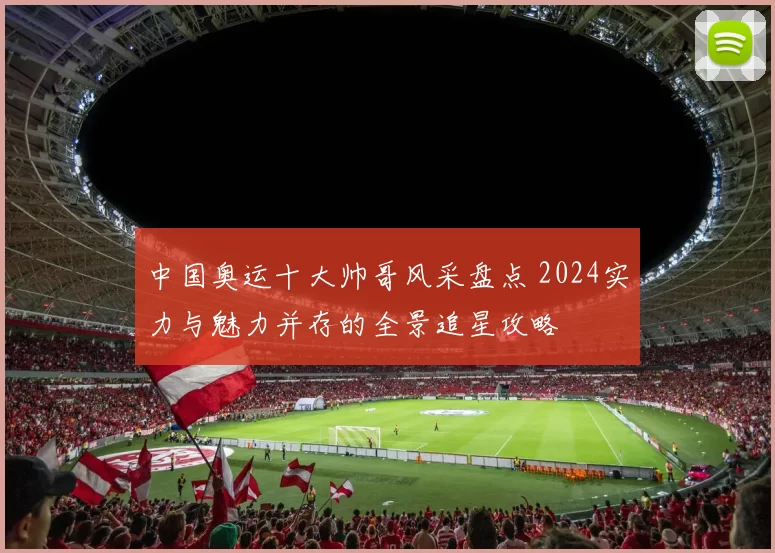 中国奥运十大帅哥风采盘点 2024实力与魅力并存的全景追星攻略