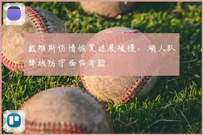 戴维斯伤情恢复进展缓慢，湖人队锋线防守面临考验