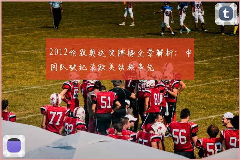 2012伦敦奥运奖牌榜全景解析：中国队破纪录欧美劲旅争先